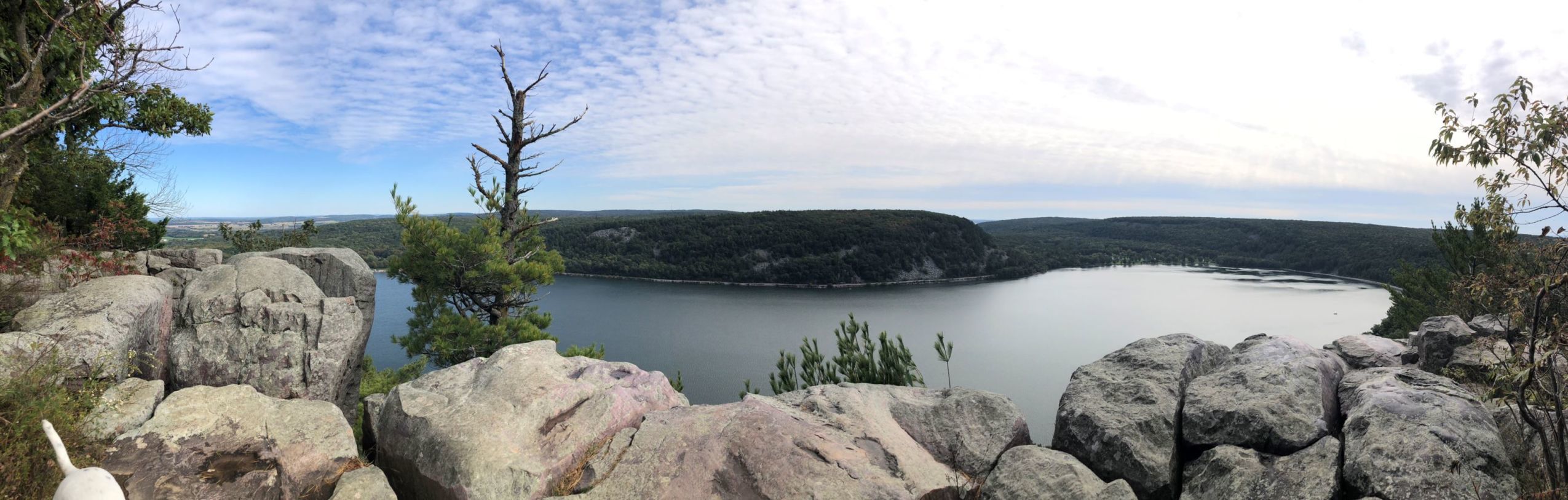 End-of-summer hike at Devil's Lake, Wisconsin